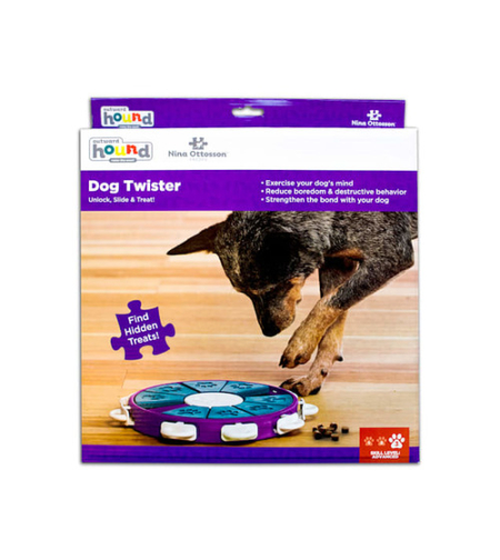 משחק חשיבה לכלב - Dog twister puzzle