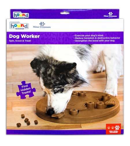 משחק חשיבה לכלב - Dog worker puzzle