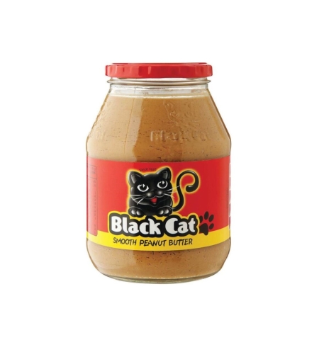Clearance - Black Cat Peanut Butter Smooth Sugar/Salt Free 400 gr
