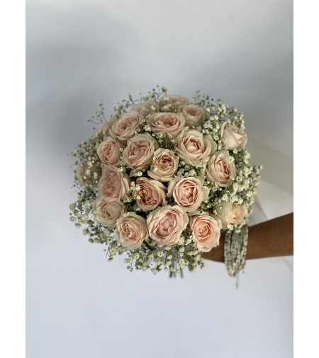 Isabel's bridal bouquet