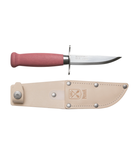 סכין גילוף לילדים-סכין בטוחה לילדים-סקאוט 39, ידית עץ וורודה, מורה שבדיה