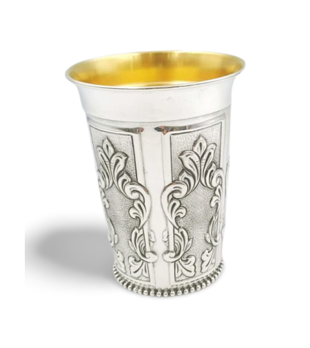 Pure silver Kiddush Lonto cup