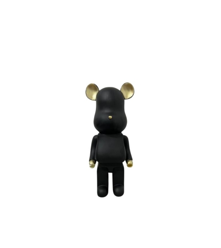 פסל דובי שחור זהב