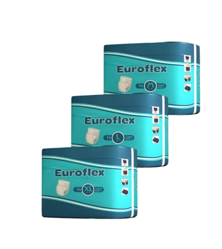 EUROFLEX מידה  M\L\XL מבצע 4 חבילות