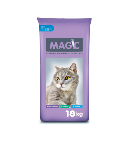 מג'יק -מזון לחתולים בטעם עוף 18 ק
