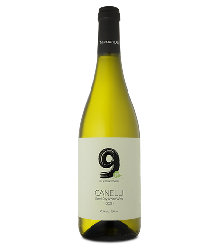 9 גרם קאנלי | Canelli Semi Dry White Wine 2022 | THE NORTH LAKE