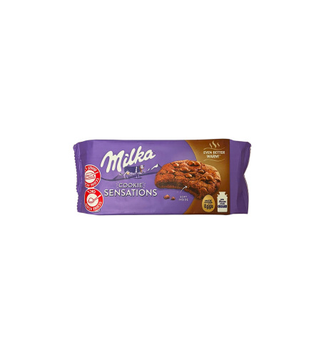 עוגיות מילקה סנסישן במילוי שוקולד חלב - Milka cookie senstions SOFT INSIDE