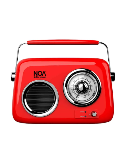 NOA Retro רדיו משולב רמקול Bluetooth מעוצב בסגנון רטרו