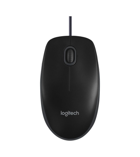עכבר Logitech Optical USB B100