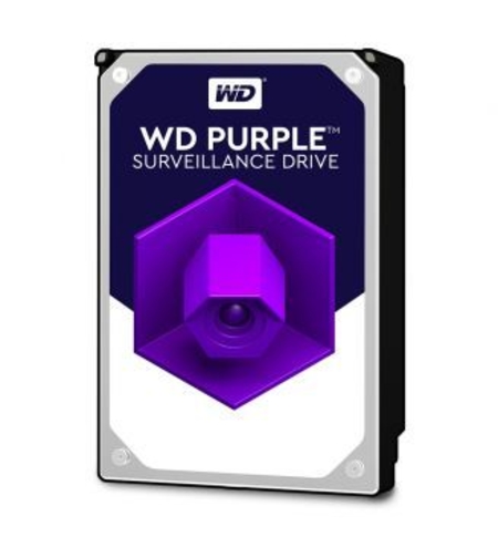 WD HDD 1.0TB 64MB SATA3 Purple Video 24/7 3.5 Western Digital