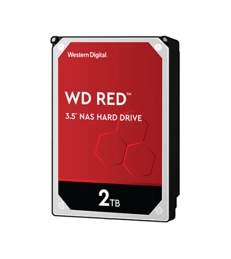 WD HDD 2.0TB 256MB SATA3 Red NAS 24/7 3.5 Western Digital