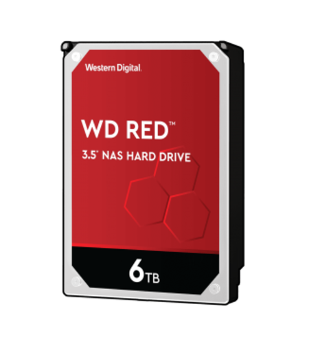 WD HDD 6.0TB 256MB SATA3 Red NAS 24/7 3.5 Western Digital
