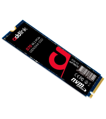 Addlink SSD 256GB X70 M.2 2281 NVMe RGB Heatsink