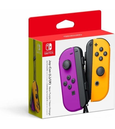 Nintendo Switch Joy-Con Pair Neon Purple /Orange
