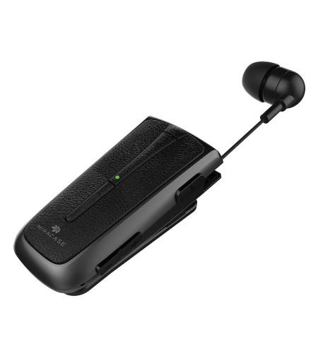 דיבורית Bluetooth עם כבל נמתח Miracase MBTH20 בצבע שחור