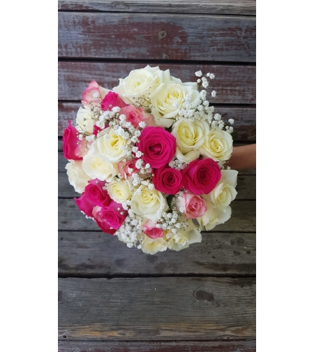 Rose bridal bouquet