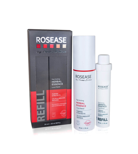 ROSEASE - FAST ACTING HERBAL ESSENCE LOCAL RELIEF SET