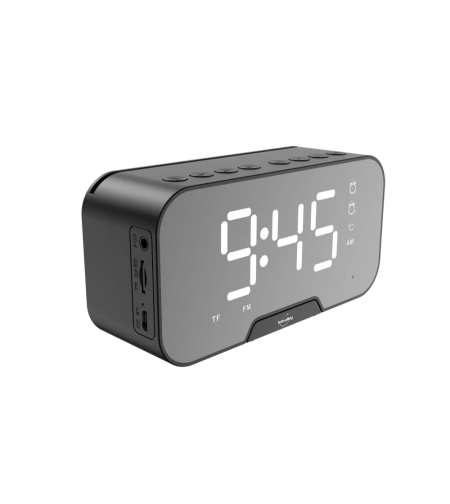 שעון דיגיטלי, רדיו ורמקול BLUETHOOTH דגם MSRW10