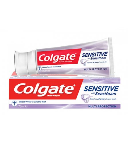 קולגייט - משחת שיניים | סנסיטיב מולטי פרוטקשן | 75 מ