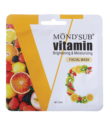 מונד סאב - מסיכת פנים מועשרת בויטמין C | ללחות והבהרת העור | MOND'SUB