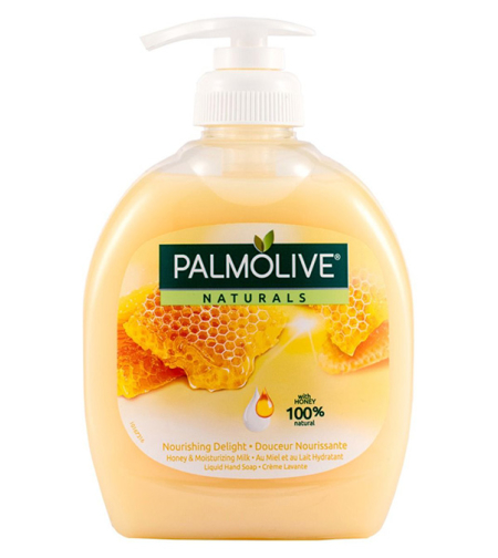 פלמוליב - סבון ידיים מועשר בחלב ודבש | 300 מ