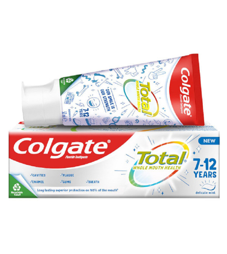 קולגייט - משחת שיניים | גילאים 7-12 | 50 מ