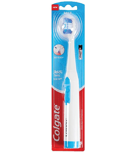 קולגייט - מברשת שיניים עם סוללות | COLGATE