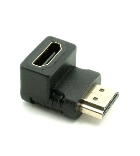 HDMI Male To Female 90° Plug Adapter