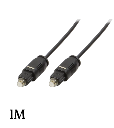 Digital Optical Fiber Audio Cable – 1m