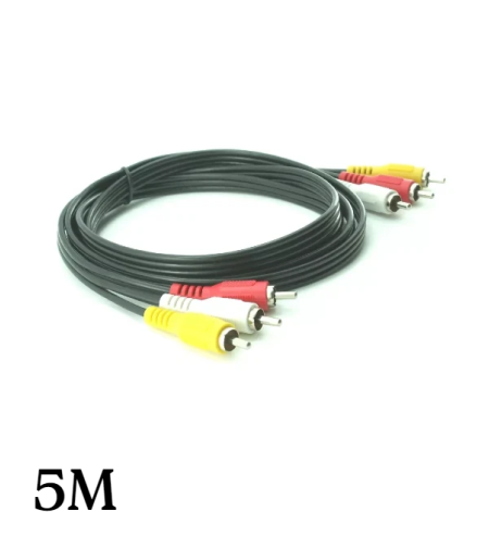 3RCA To 3RCA Audio Cable – 5m