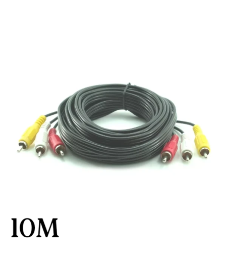 3RCA To 3RCA Audio Cable – 10m