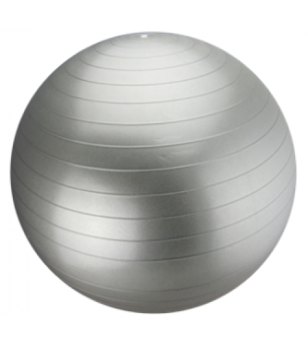 grey pilates ball 65cm