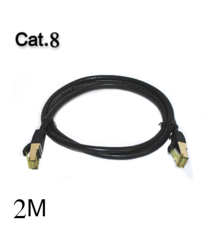 כבל רשת CAT8 S/FTP Lan Cable 2M