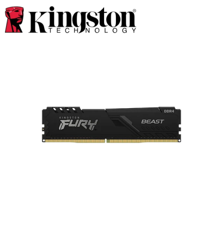 זכרון למחשב Kingston FURY Beast DDR4 16GB 3600MHz