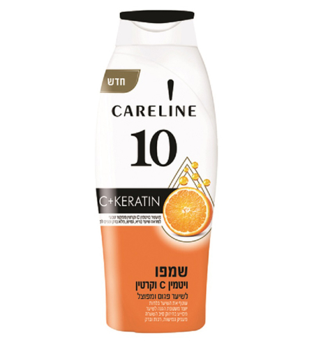 קרליין - שמפו המועשר בויטמין C וקרטין | 700 מ