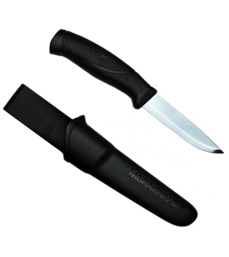 סכין מורה-קניב קומפניון אלחלד, שחור - Morakniv Companion