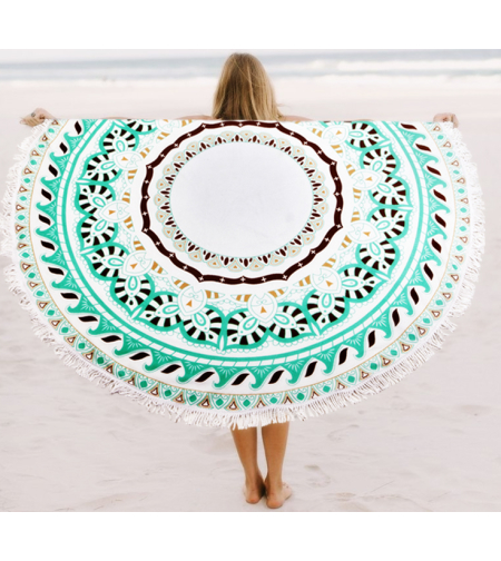 מגבת חוף עגולה – סיאסטה