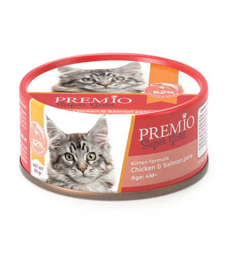 פרמיו - עוף | לחתלתול | 85 גרם | PREMIO