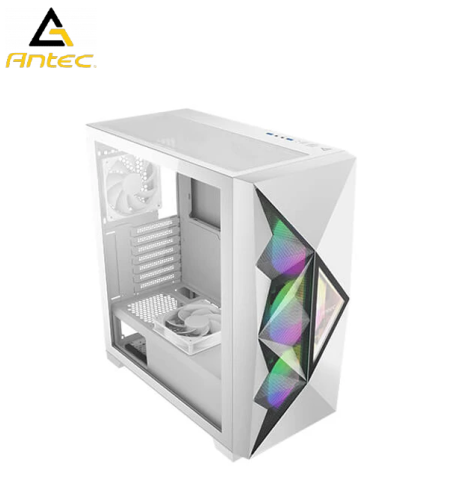 מארז גיימינג Antec DF800 FLUX Mid Tower Gaming Case - White
