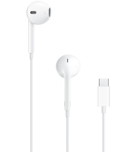 אוזניות In-ear מקוריות של עם חיבור Apple EarPods USB-C