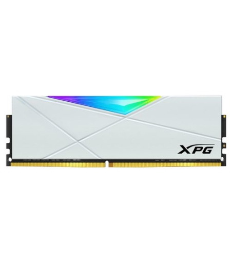 זכרון למחשב ADATA XPG SPECTRIX D50 RGB DDR4 U-Dimm 16Gb 3600MHz White AX4U360016G18I-SW50