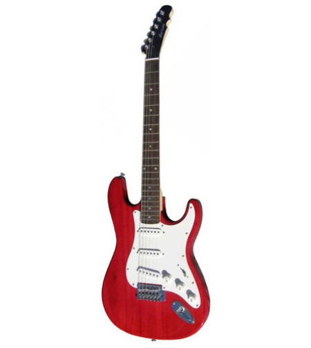 גיטרה חשמלית בצבע אדום Vorson V150TR
