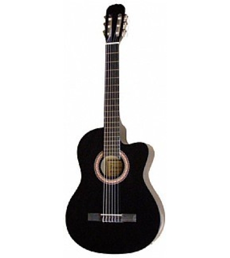 גיטרה קלאסית מוגברת עם תיק ARMANDO C941CEQ-BK