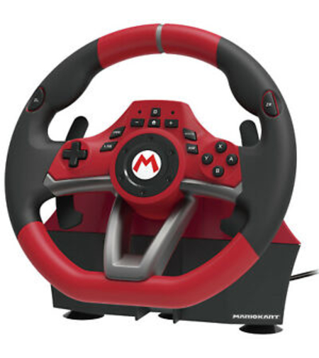 הגה מירוצים עם דוושות HORI MarioKart Racing Wheel Pro Deluxe