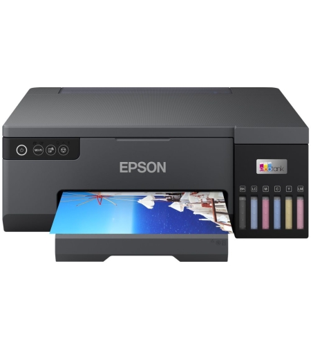 מדפסת ‏הזרקת דיו ‏רגילה Epson EcoTank L8050 C11CK37402 אפסון