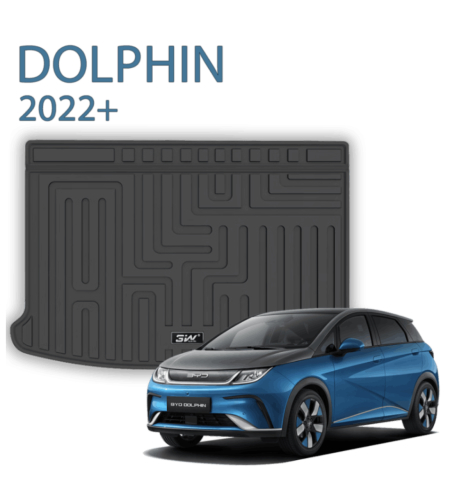 שטיח תא מטען מבית 3w תואם מקור ל BYD dolphin משנת 2022+