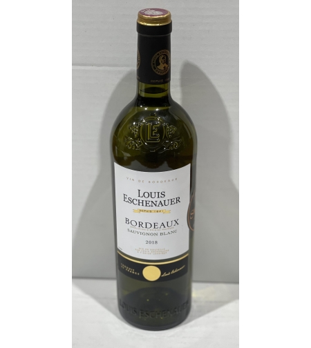 יין צרפתי לואי אשנואר BORDEAUXלבן יבש750 מ
