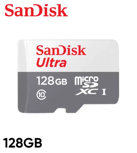 כרטיס זיכרון SanDisk Ultra microSDXC™ UHS-I card 128GB