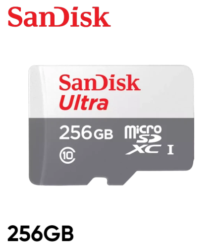 כרטיס זיכרון SanDisk Ultra microSDXC™ UHS-I card 256GB