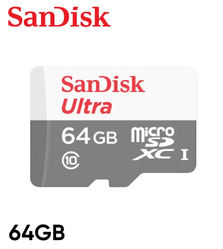 כרטיס זיכרון SanDisk Ultra microSDXC™ UHS-I card 64GB